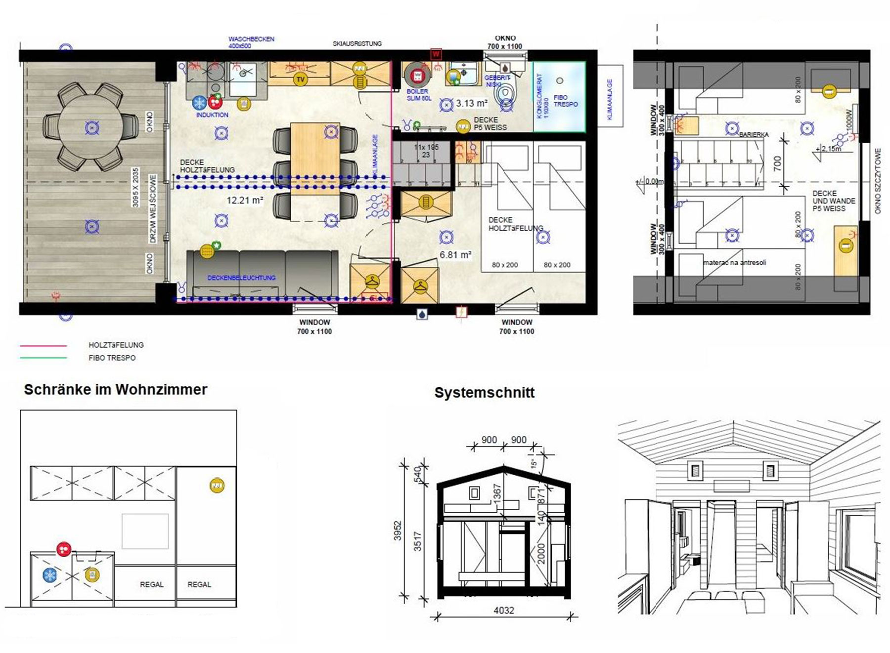 Living Modules – Tiny House L-Pod – Raumplan